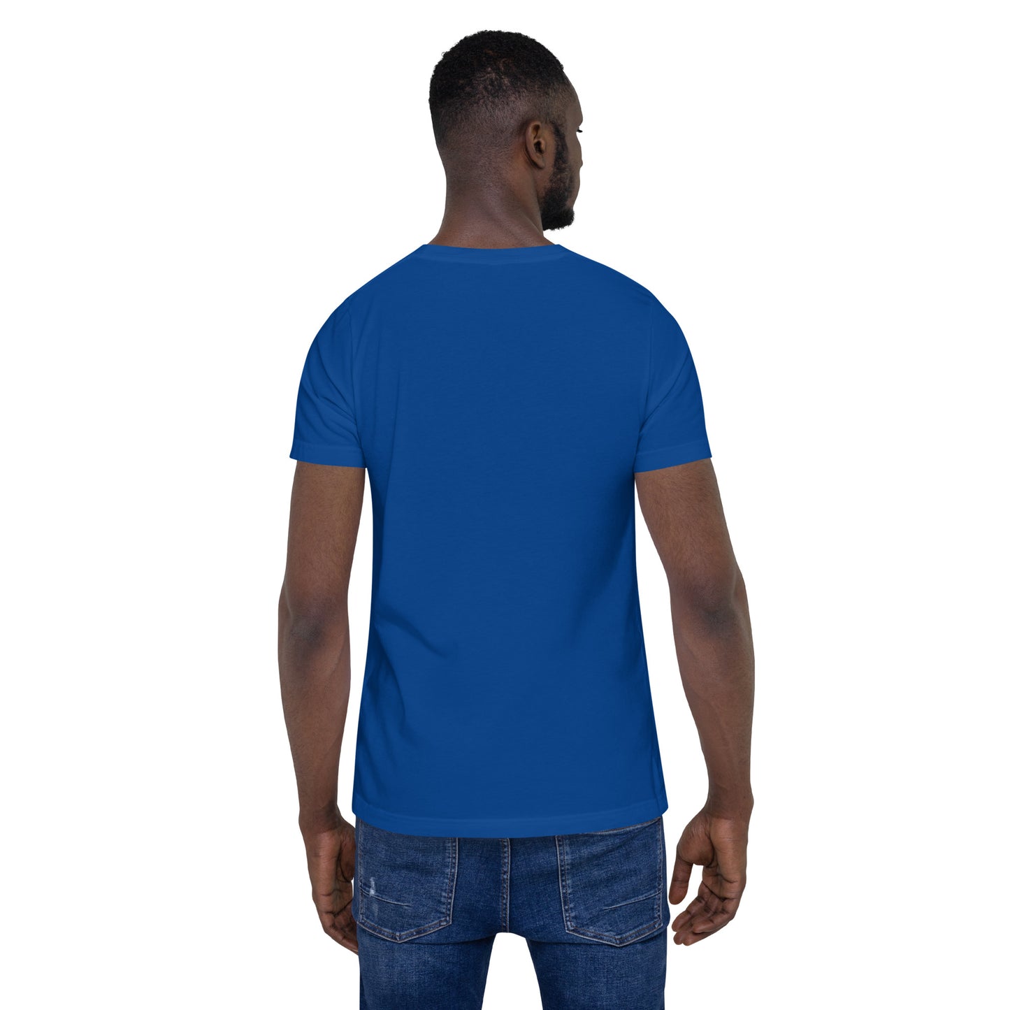 "Cheesus Crust!" - Unisex-T-Shirt - True Royal