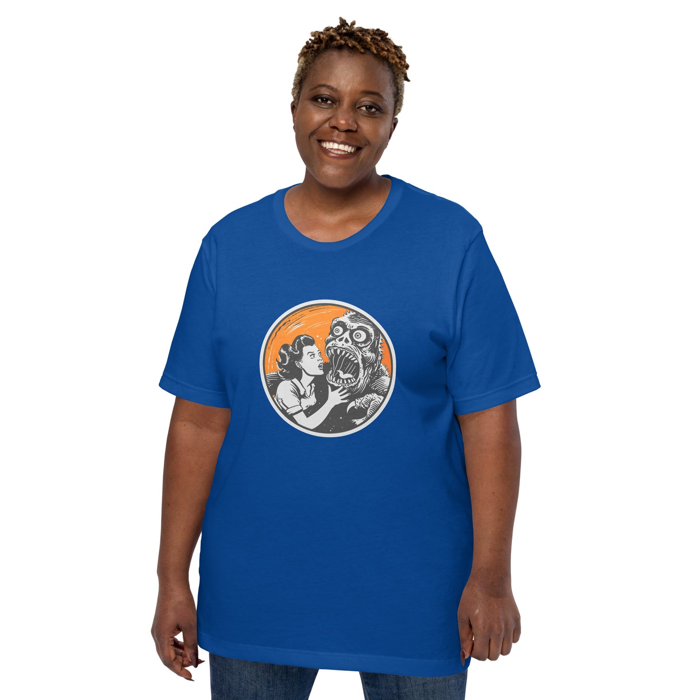"Monster Madness!" #2 - Drama Edition - Unisex-T-Shirt - True Royal