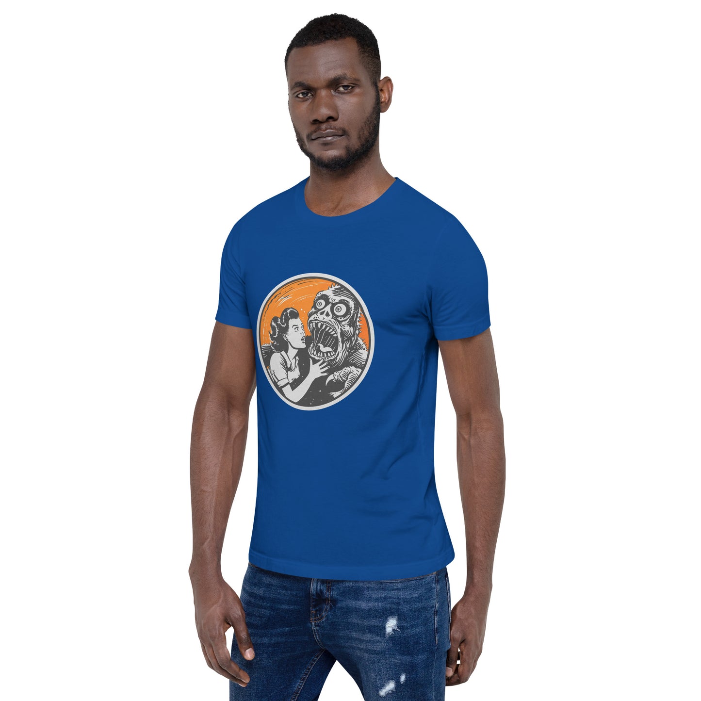 "Monster Madness!" #2 - Drama Edition - Unisex-T-Shirt - True Royal