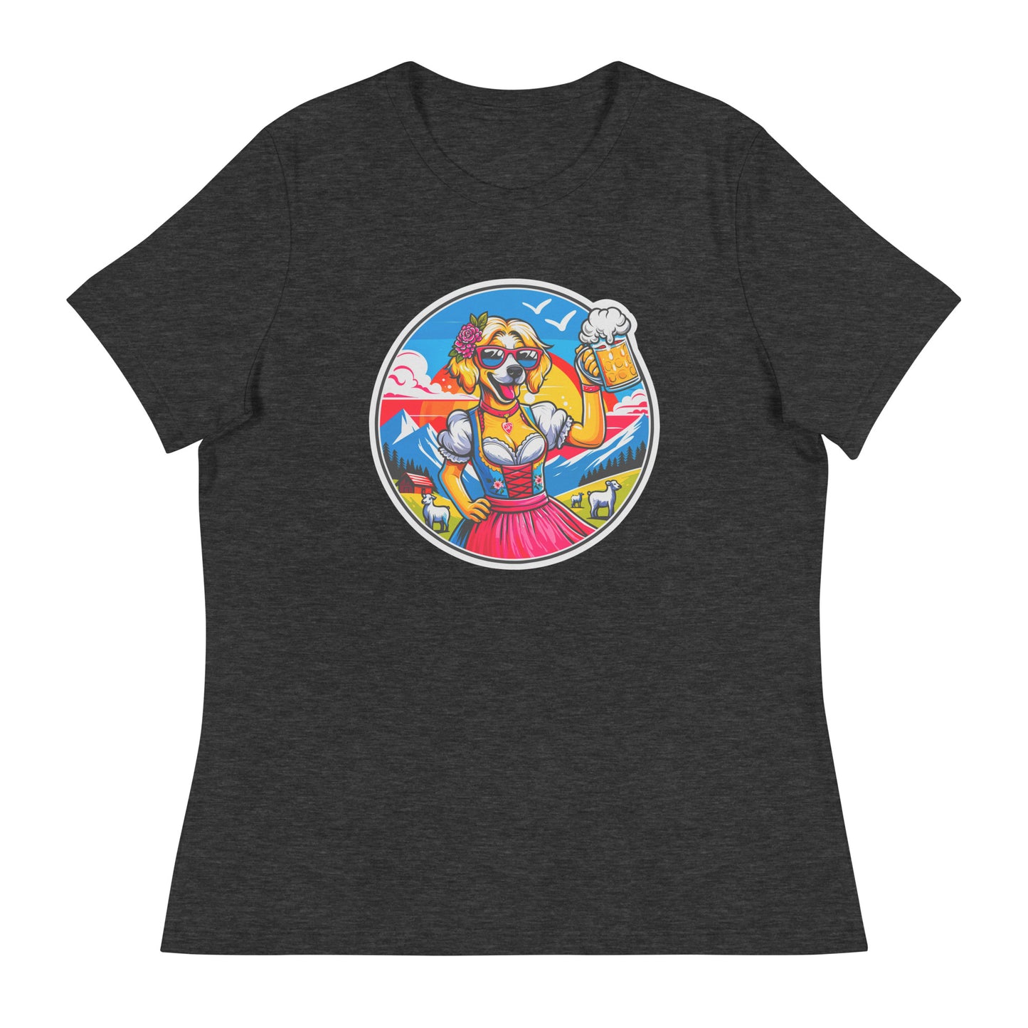 "Dogs On Vacation"-Kollektion - Blonde Havaneser (female) #2 - Klassisches Unisex-T-Shirt - Verschiedene Farben