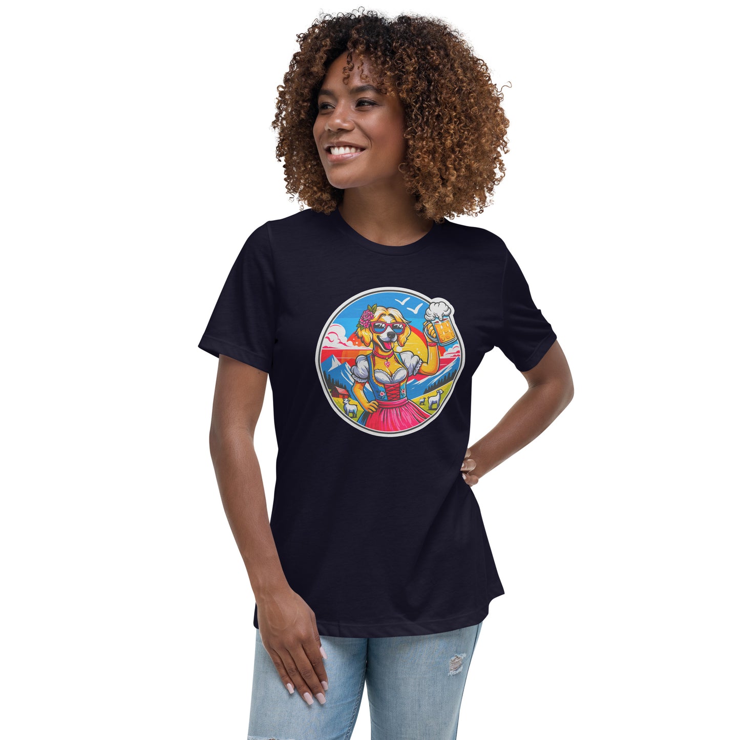 "Dogs On Vacation"-Kollektion - Blonde Havaneser (female) #2 - Klassisches Unisex-T-Shirt - Verschiedene Farben