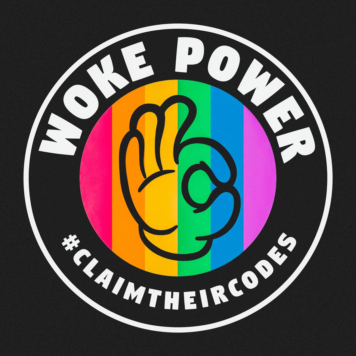 WOKE POWER! #claimbacktheirsymbols