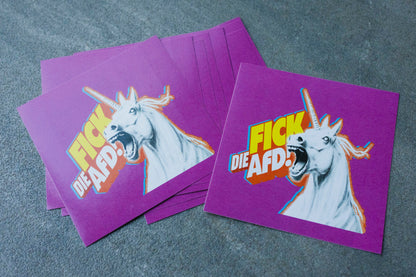 Sticker "F*ck die AfD!" (25/50/100 Stk.)
