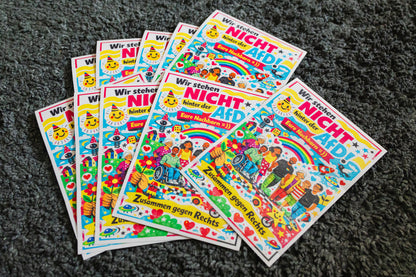 Sticker "Eure Nachbarn ;)" [10,5x15cm] (25/50/100 St.)
