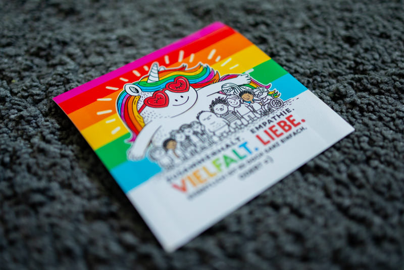 Sticker "Hail Chicken!" [10x10cm] (25/50/100 pcs) (Copy)
