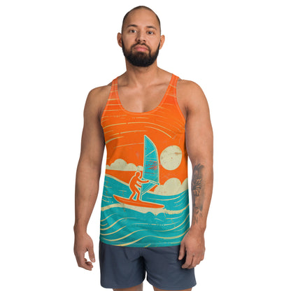 "Surf, Surf, Surf!" - Unisex Tank-Top
