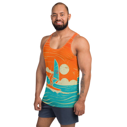 "Surf, Surf, Surf!" - Unisex Tank-Top
