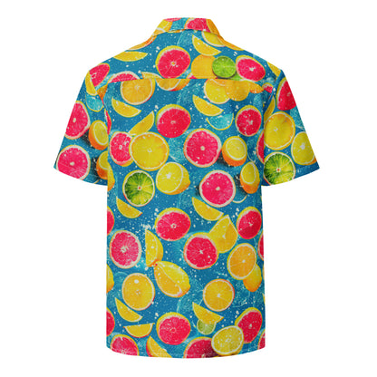 "Fresh Fruits!" #1 - Unisex-Hemd mit Knöpfen - Ultra Fresh Edition