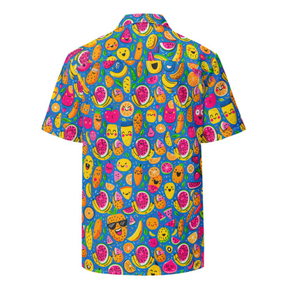 "Fresh Fruits!" #3 - Unisex-Hemd mit Knöpfen