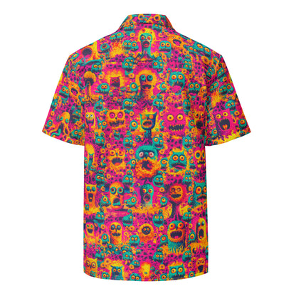 "Halloween" #8 - Unisex Hemd mit Knöpfen