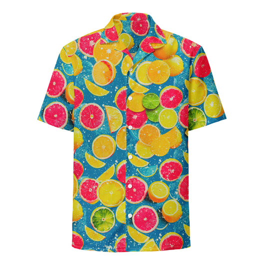 "Fresh Fruits!" #1 - Unisex-Hemd mit Knöpfen - Ultra Fresh Edition