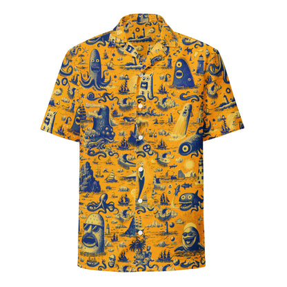 "Pirates!" #2 - Unisex-Hemd mit Knöpfen