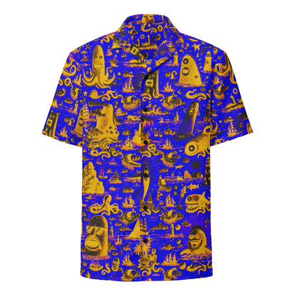 "Pirates!" #3 - Unisex-Hemd mit Knöpfen (Inverted Edition!)