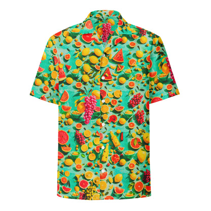 "Fresh Fruits!" #2 - Unisex-Hemd mit Knöpfen - Greek Edition =)