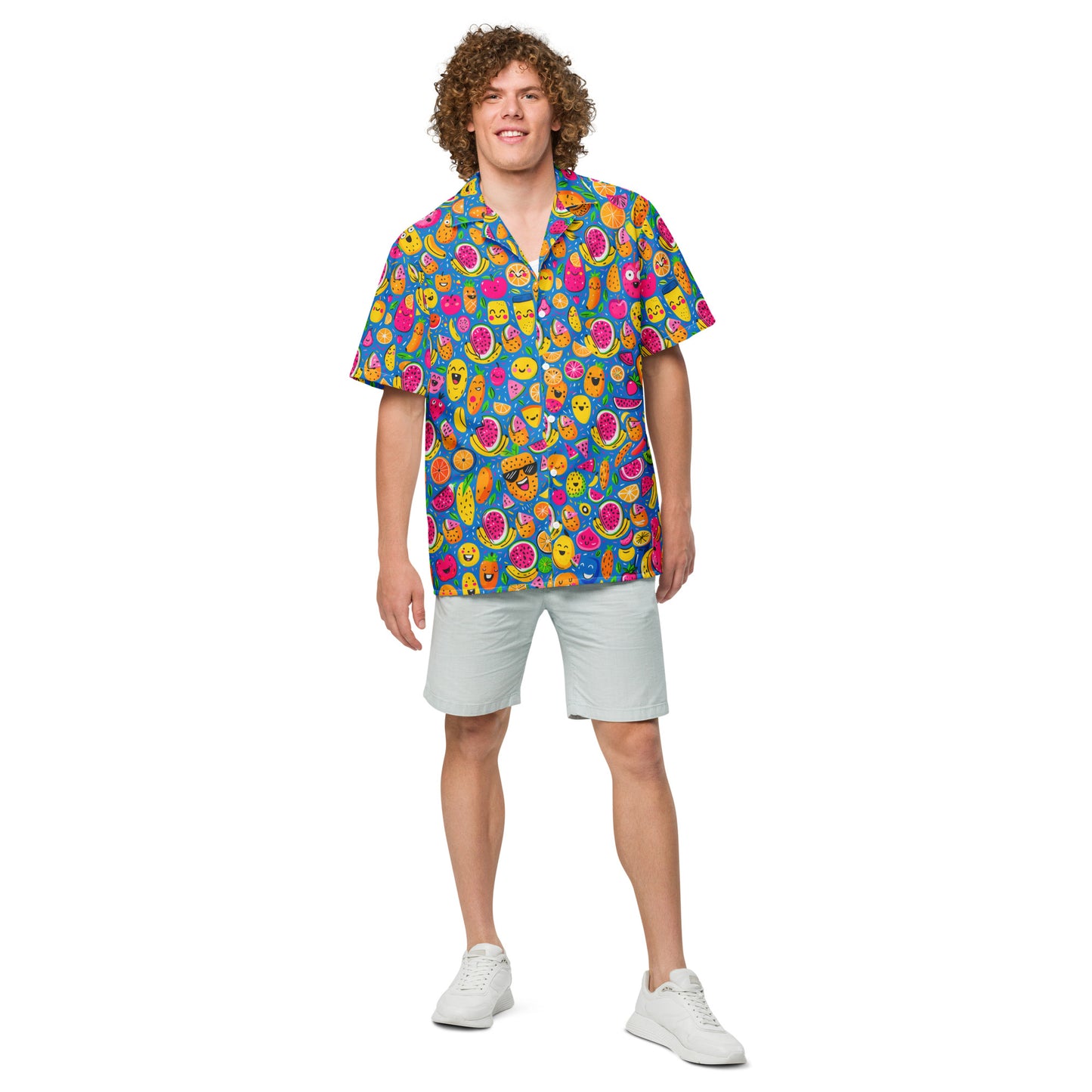 "Fresh Fruits!" #3 - Unisex-Hemd mit Knöpfen