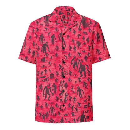 "Halloween" #1 - Unisex-Hemd mit Knöpfen