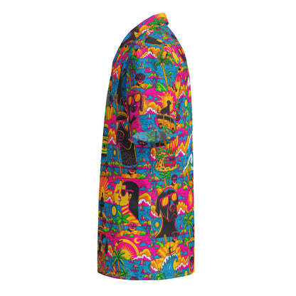 "Crazy Dogz!" #2 - Unisex-Hemd mit Knöpfen