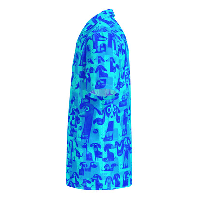 "Crazy Dogz!" #7 - Unisex-Hemd mit Knöpfen