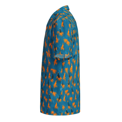 "Kakadu" #1 - Unisex-Hemd mit Knöpfen