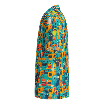 "Halloween" #3 - Unisex-Hemd mit Knöpfen