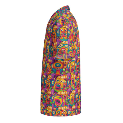 "Halloween" #4 - Unisex-Hemd mit Knöpfen