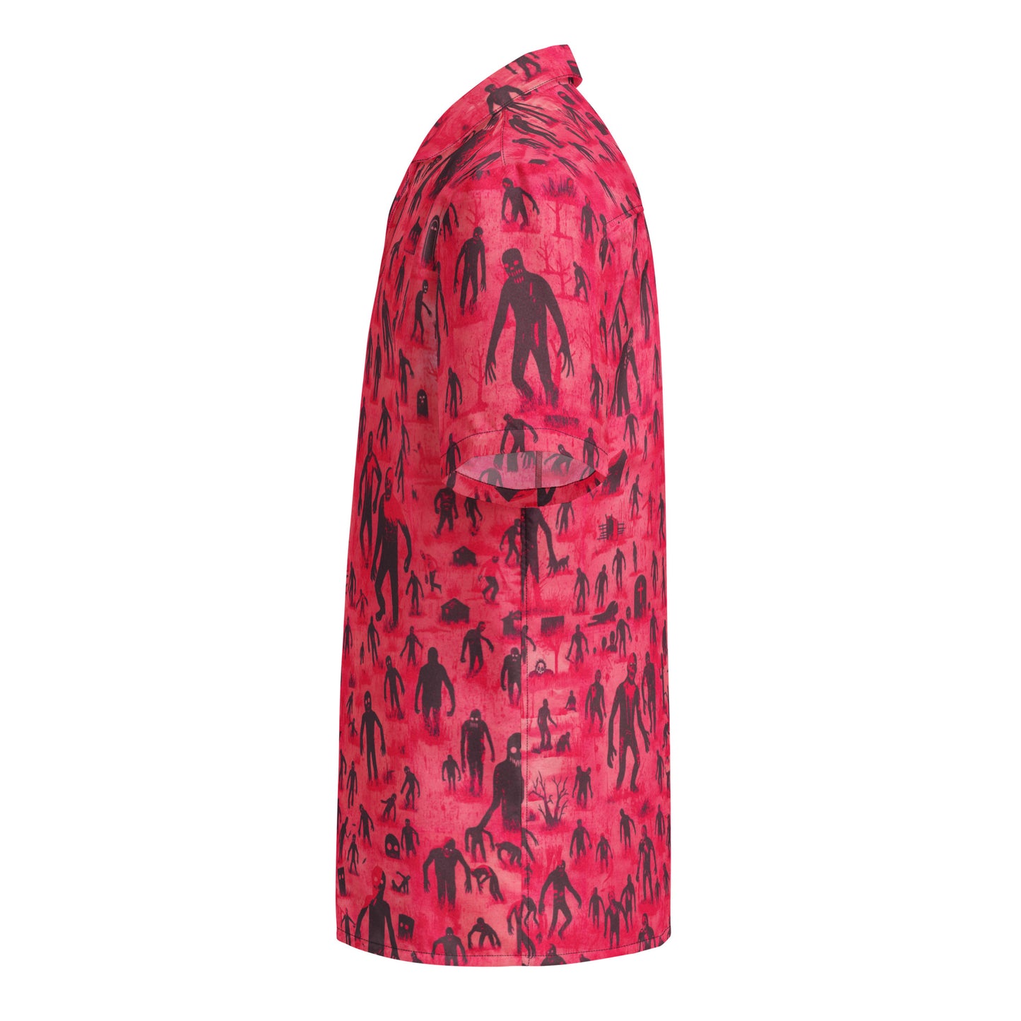 "Halloween" #1 - Unisex-Hemd mit Knöpfen