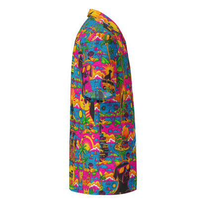 "Crazy Dogz!" #2 - Unisex-Hemd mit Knöpfen