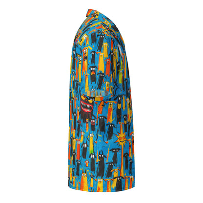 "Crazy Dogz!" #5 - Unisex-Hemd mit Knöpfen