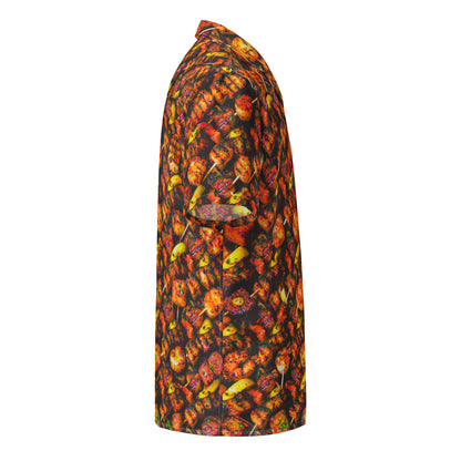 "Souvlaki!" - Unisex-Hemd mit Knöpfen