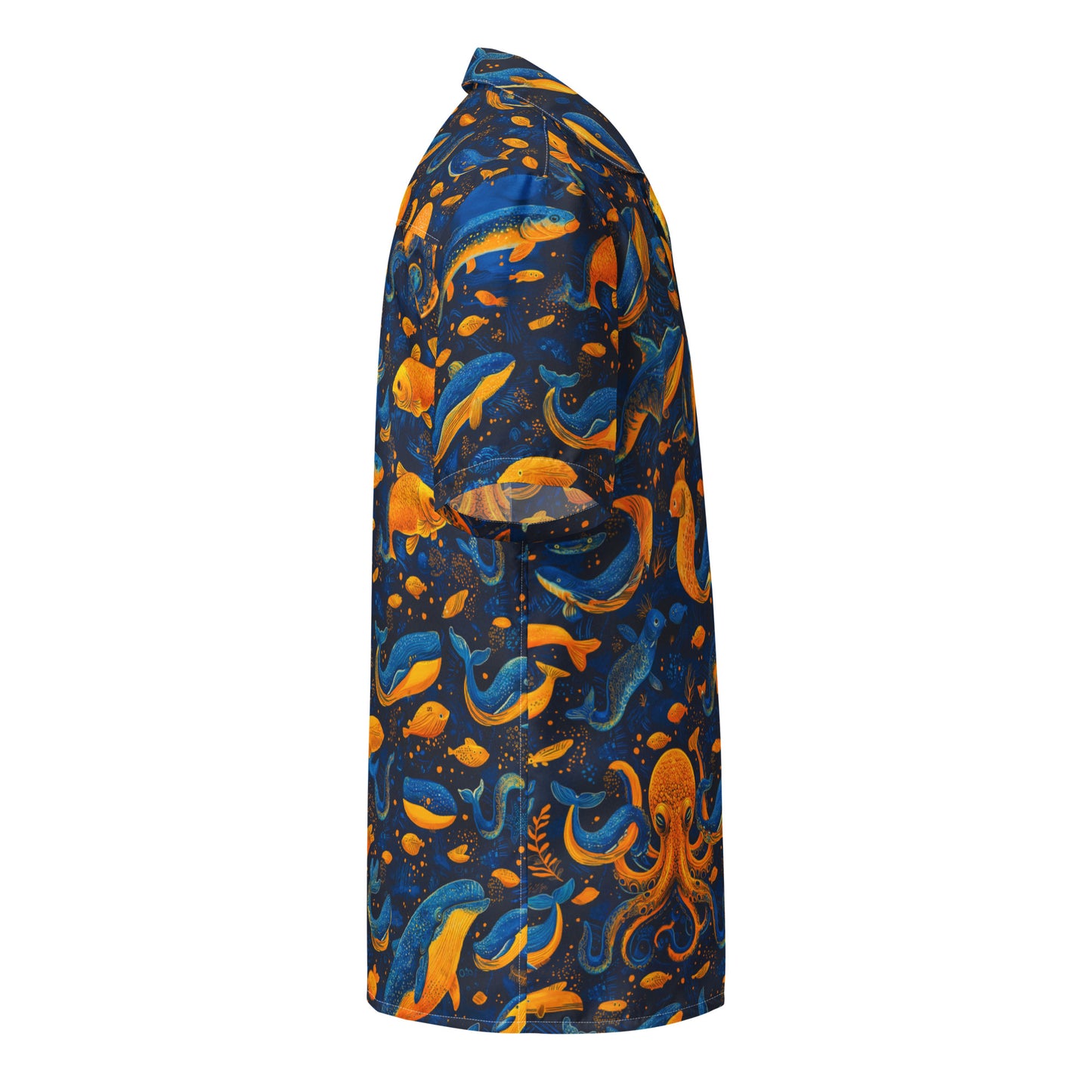 "Underwater" #1 - Unisex-Hemd mit Knöpfen