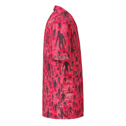 "Halloween" #1 - Unisex-Hemd mit Knöpfen