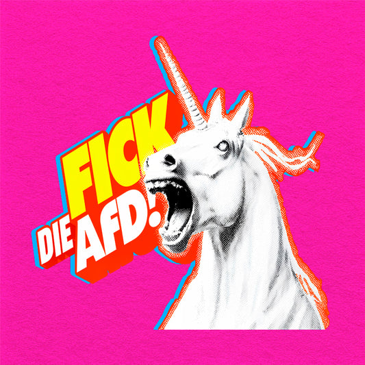 Sticker "F*ck die AfD!" (25/50/100 Stk.)