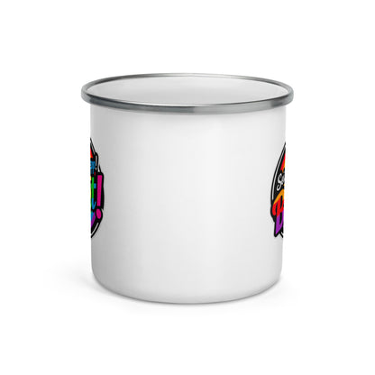 "Sei kein Depp, sei Bunt!" - Emaille-Tasse