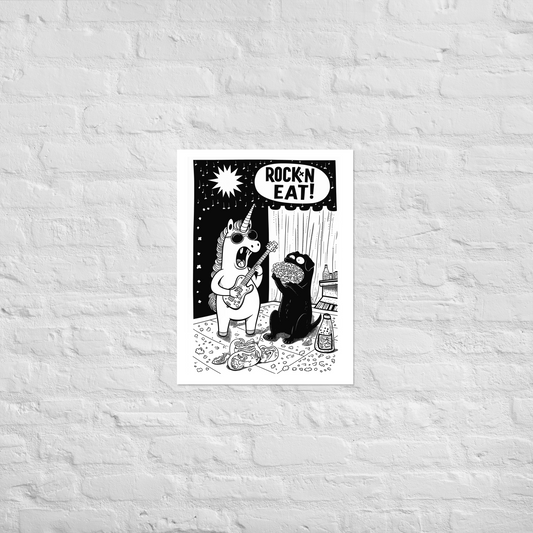 "ROCK´N EAT!" - Poster =)