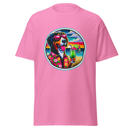 "Dogs On Vacation"-Kollektion - Swiss Mountain Dog #1 - Klassisches Unisex-T-Shirt - 13 verschiedene Farben