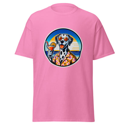 "Dogs On Vacation"-Kollektion - Dalmatiner - Klassisches Unisex-T-Shirt - 13 verschiedene Farben