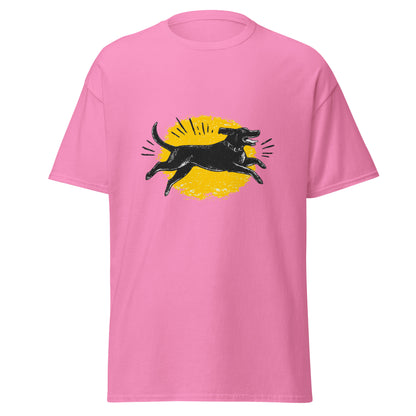 "YELLOW!" - Running Lab - Klassisches Unisex T-Shirt - in 4 Farben