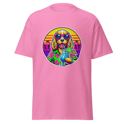 "Dogs On Vacation"-Kollektion - Cocker-Spaniel - Klassisches Unisex-T-Shirt - 13 verschiedene Farben