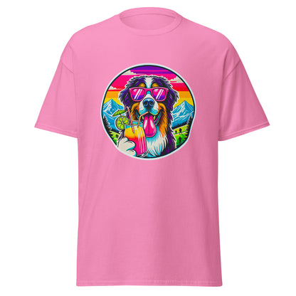 "Dogs On Vacation"-Kollektion - Bernhardiner - Klassisches Unisex-T-Shirt - 13 verschiedene Farben