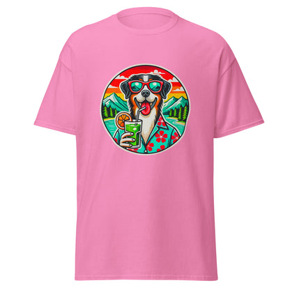 "Dogs On Vacation"-Kollektion - Schweizer Sennenhund #3 - Klassisches Unisex-T-Shirt - 13 verschiedene Farben