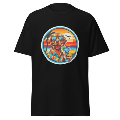 "Dogs On Vacation"-Kollektion - Viszla - Klassisches Unisex-T-Shirt - 13 verschiedene Farben