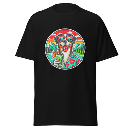 "Dogs On Vacation"-Kollektion - Schweizer Sennenhund #3 - Klassisches Unisex-T-Shirt - 13 verschiedene Farben
