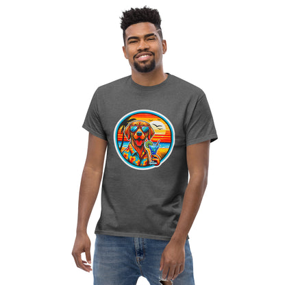 "Dogs On Vacation"-Kollektion - Viszla - Klassisches Unisex-T-Shirt - 13 verschiedene Farben
