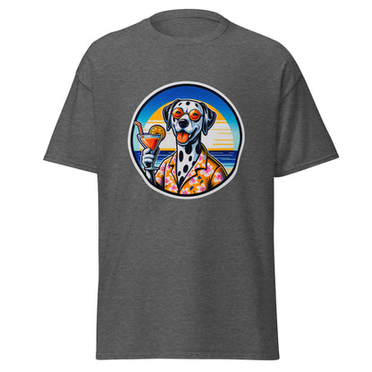 "Dogs On Vacation"-Kollektion - Dalmatiner - Klassisches Unisex-T-Shirt - 13 verschiedene Farben