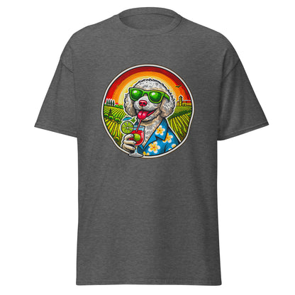 "Dogs On Vacation"-Kollektion - Lagotto Romagnolo - Klassisches Unisex-T-Shirt - 13 verschiedene Farben