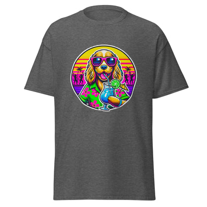 "Dogs On Vacation"-Kollektion - Cocker-Spaniel - Klassisches Unisex-T-Shirt - 13 verschiedene Farben