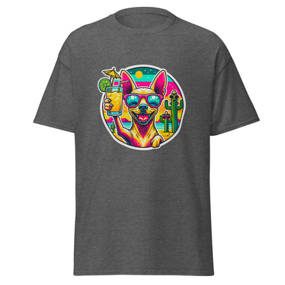 "Dogs On Vacation"-Kollektion - Mexican Hairless Dog - Klassisches Unisex-T-Shirt - 13 verschiedene Farben
