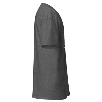 "Nom Nom Nom!!" - Klassisches Herren-T-Shirt - Dark Heather Grey (50% Polyester)