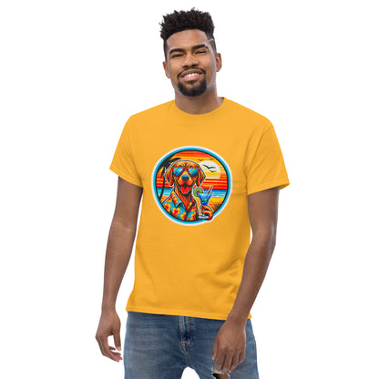 "Dogs On Vacation"-Kollektion - Viszla - Klassisches Unisex-T-Shirt - 13 verschiedene Farben