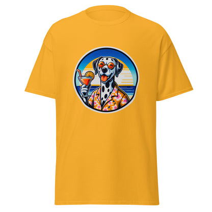 "Dogs On Vacation"-Kollektion - Dalmatiner - Klassisches Unisex-T-Shirt - 13 verschiedene Farben